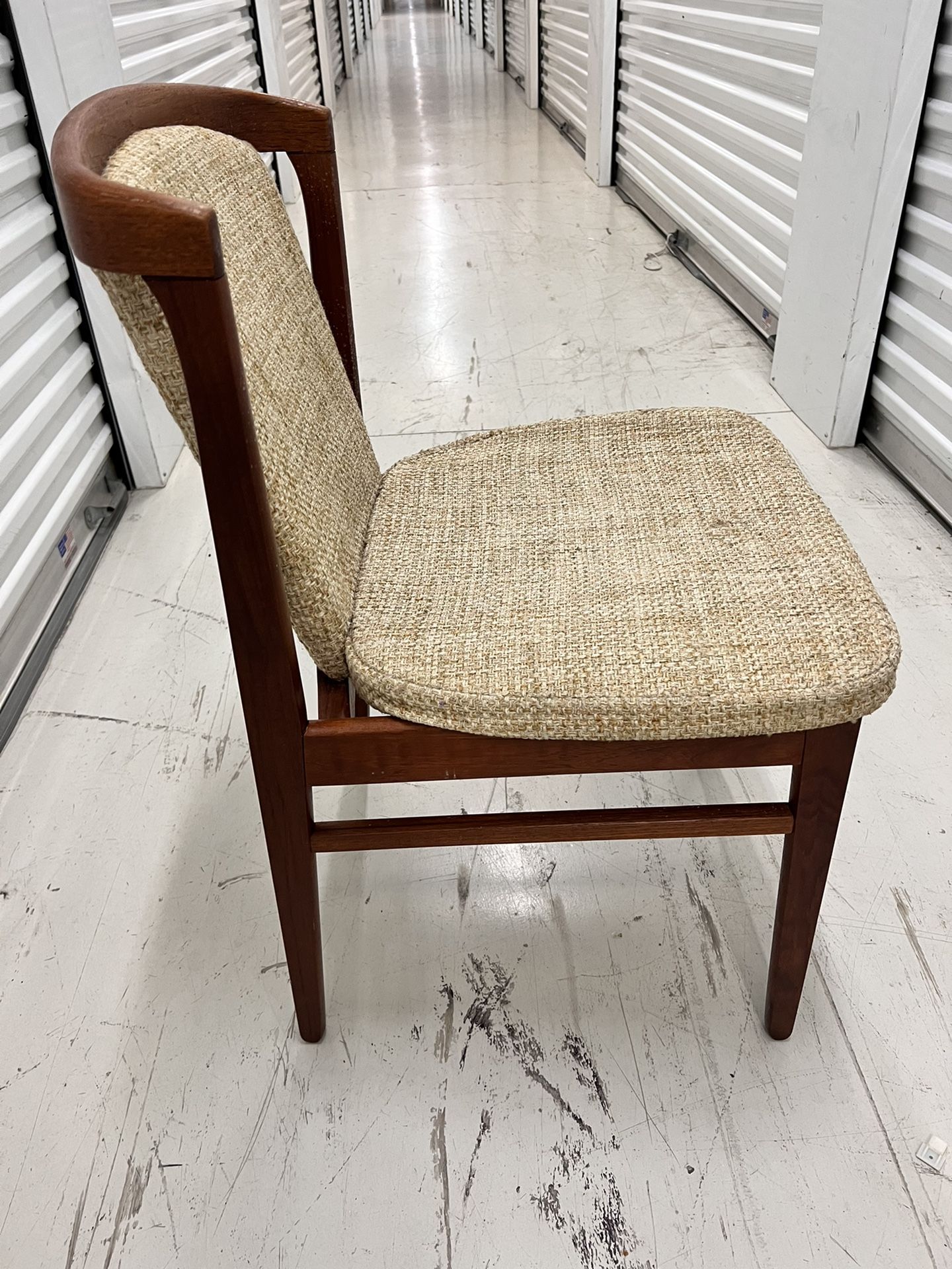 6 Mcm Teak Chairs