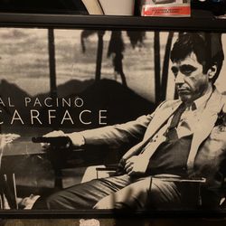 Scarface Framed Poster 