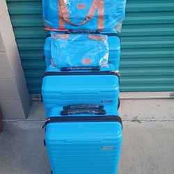 Set Maletas 5 Piezas Azul 
