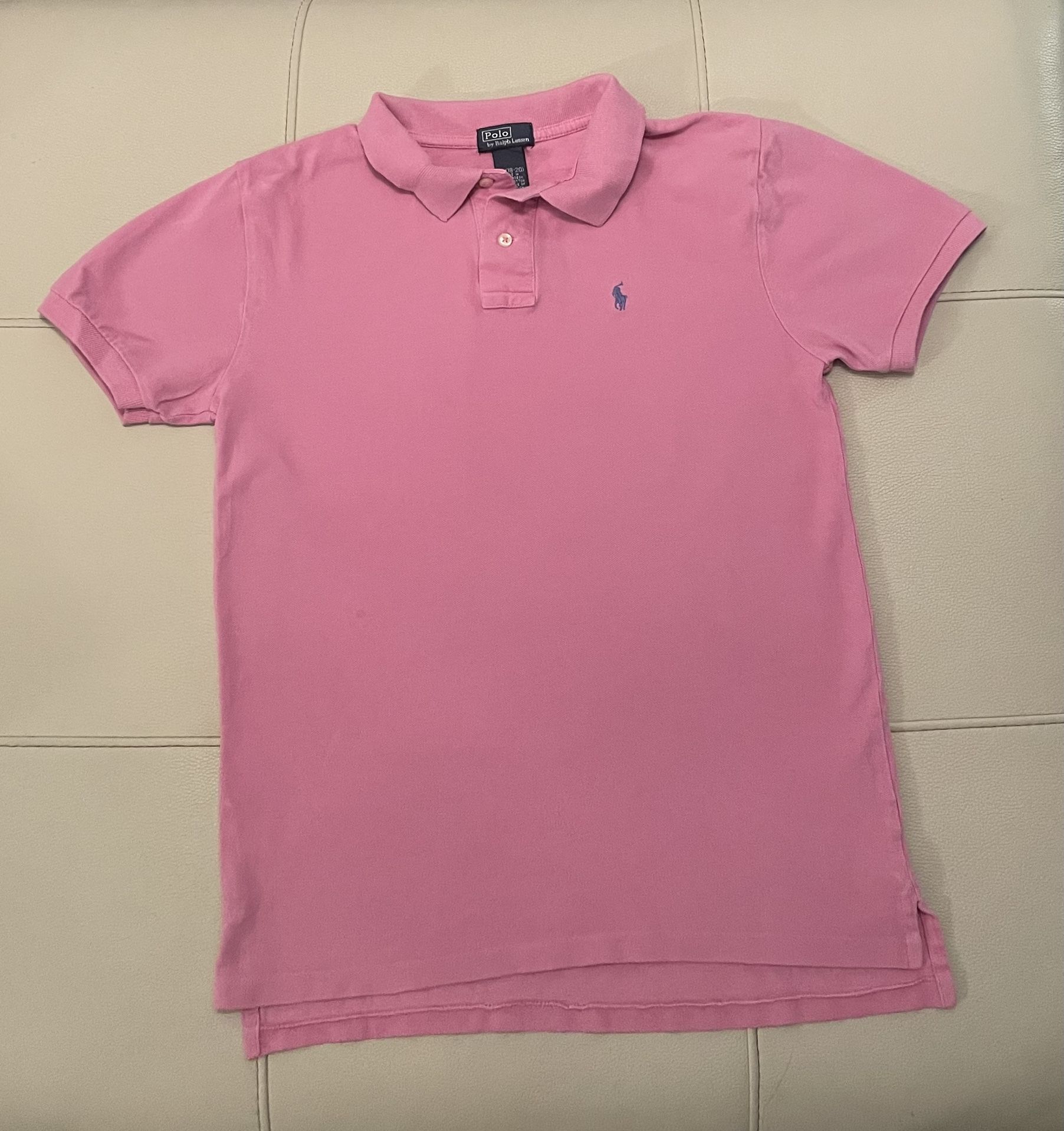 Pink Ralph Lauren Polo Shirt