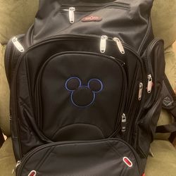 Leed’s Laptop Backpack 17" TSA Elleven Disney Mickey Ears Brand New