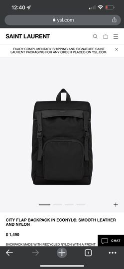 Saint Laurent Hunting Backpack