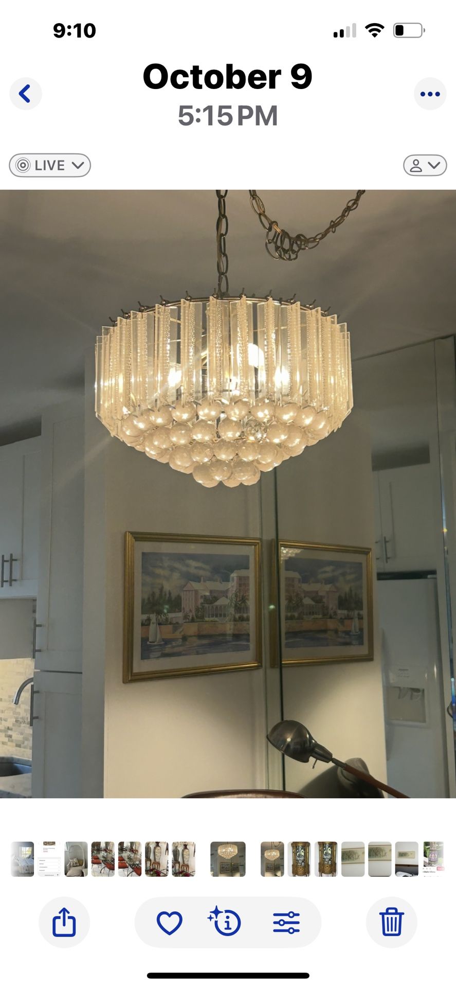 Moving Sale each item price separately