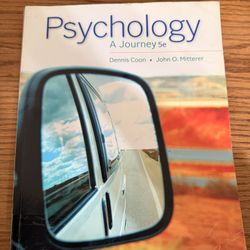 Psychology A Journey 5e