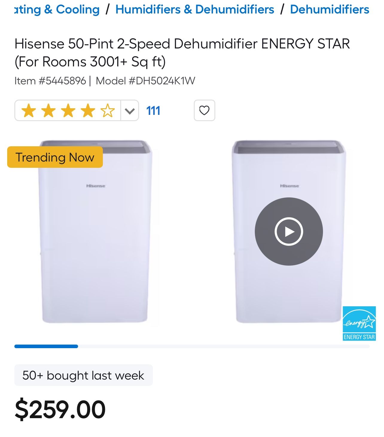 Dehumidifier