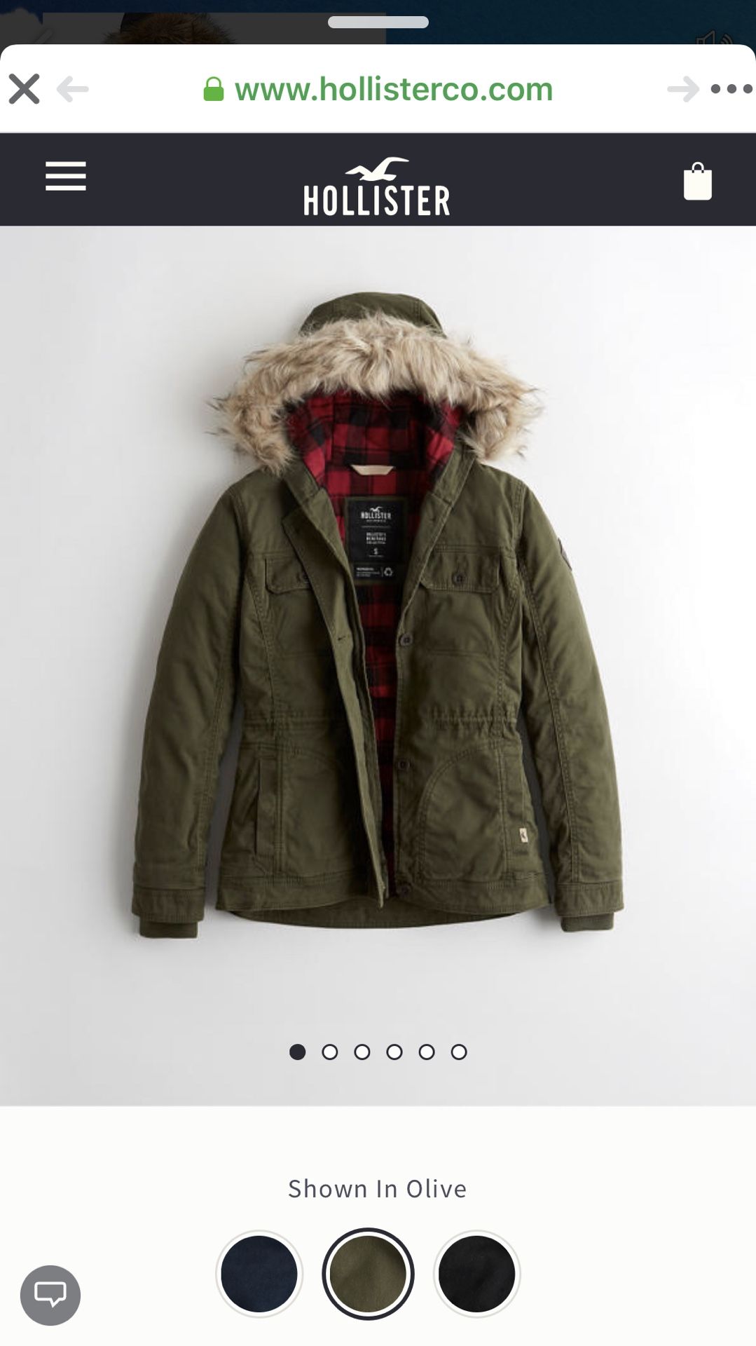 Hollister jacket