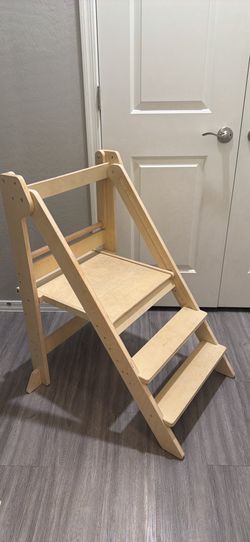 Toddler helper stool
