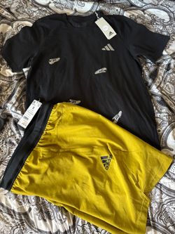 Adidas T-Shirt and Shorts Set