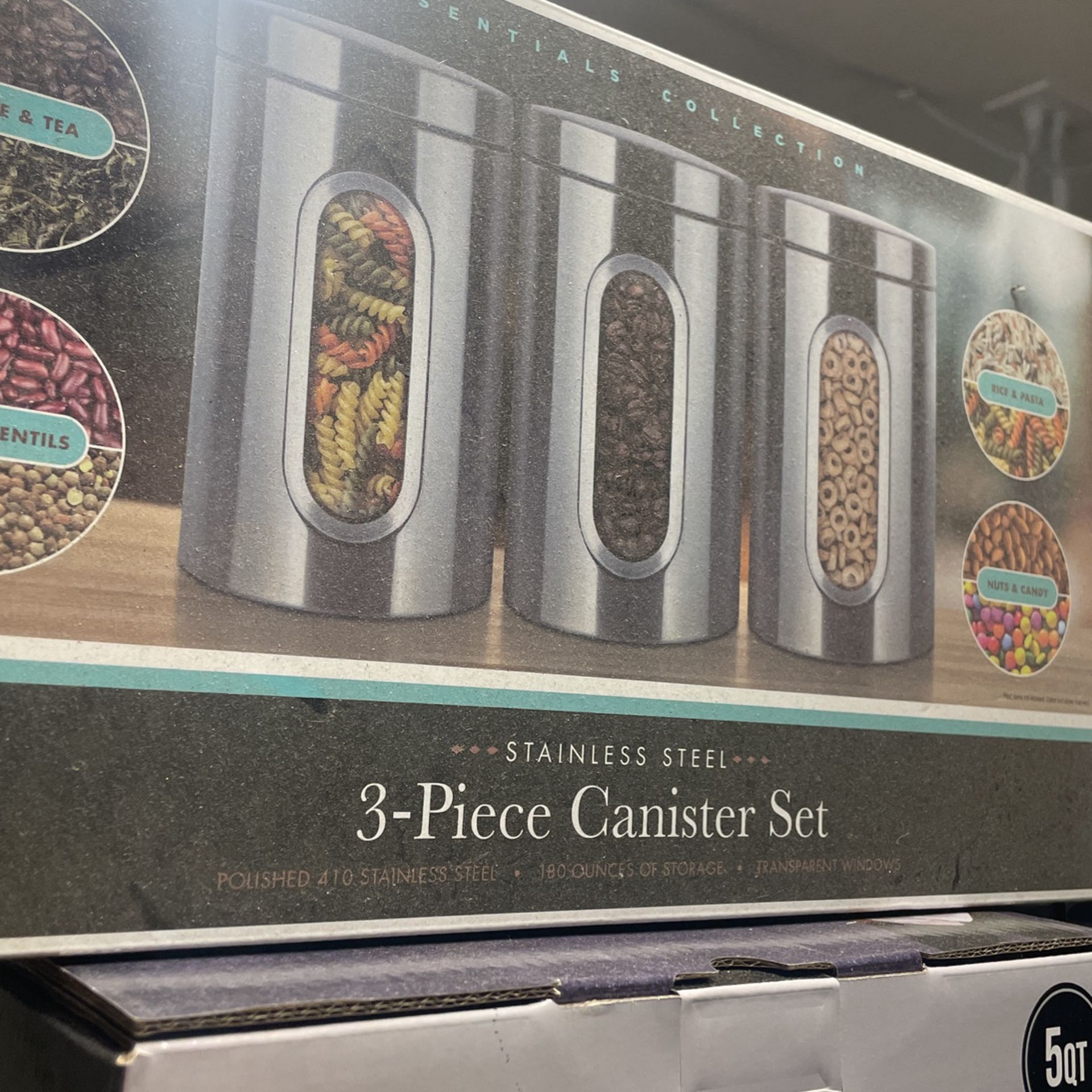 Parini 3pc Canister Set Never Opened