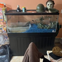 125 Gallon Aquarium With Stand Wet/dry