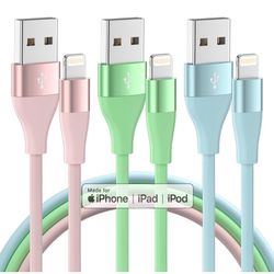 iPhone Charger 3Pack 10 FT Apple MFi Certified Lightning Cable Fast Charging iPhone Charger Cord Compatible with iPhone 14 13 12 11 Pro Max XR XS X 8 