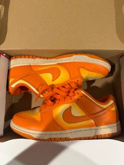 nike dunk low magma orange