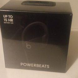 Powerbeats High-Performance Wireless Earbuds - Apple H1 Headphone, Bluetooth Headphones, - Black