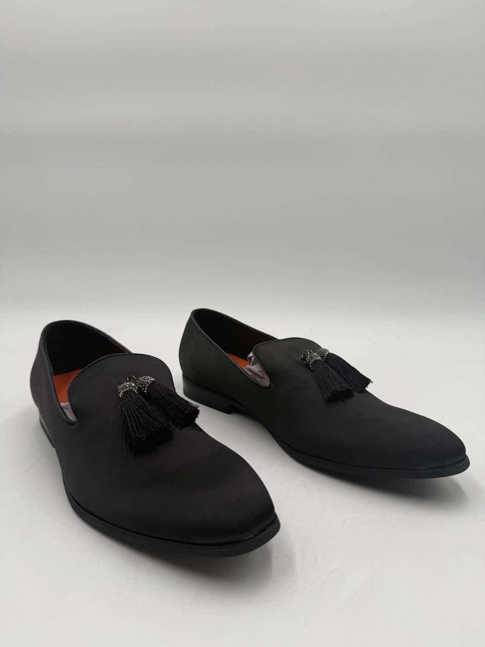 Tallia Men’s Black Donno Tassel Dress Shoes Slippers - Size 9.5 - New In Box