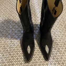 Black Stingray Boots