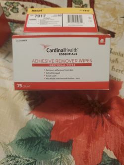 Cardinals Health Adhesive Remover Wipes