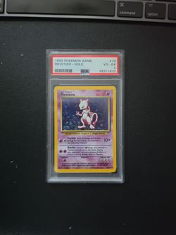 PSA 4 - MewTwo 1999 Pokemon Game
