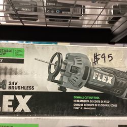 FLEX 24V Brushless Drywall Cut Off Tool  (Tool-Only) $95