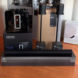 Premium Sonos Home Theater Bundle (arc, sub, one 2x)
