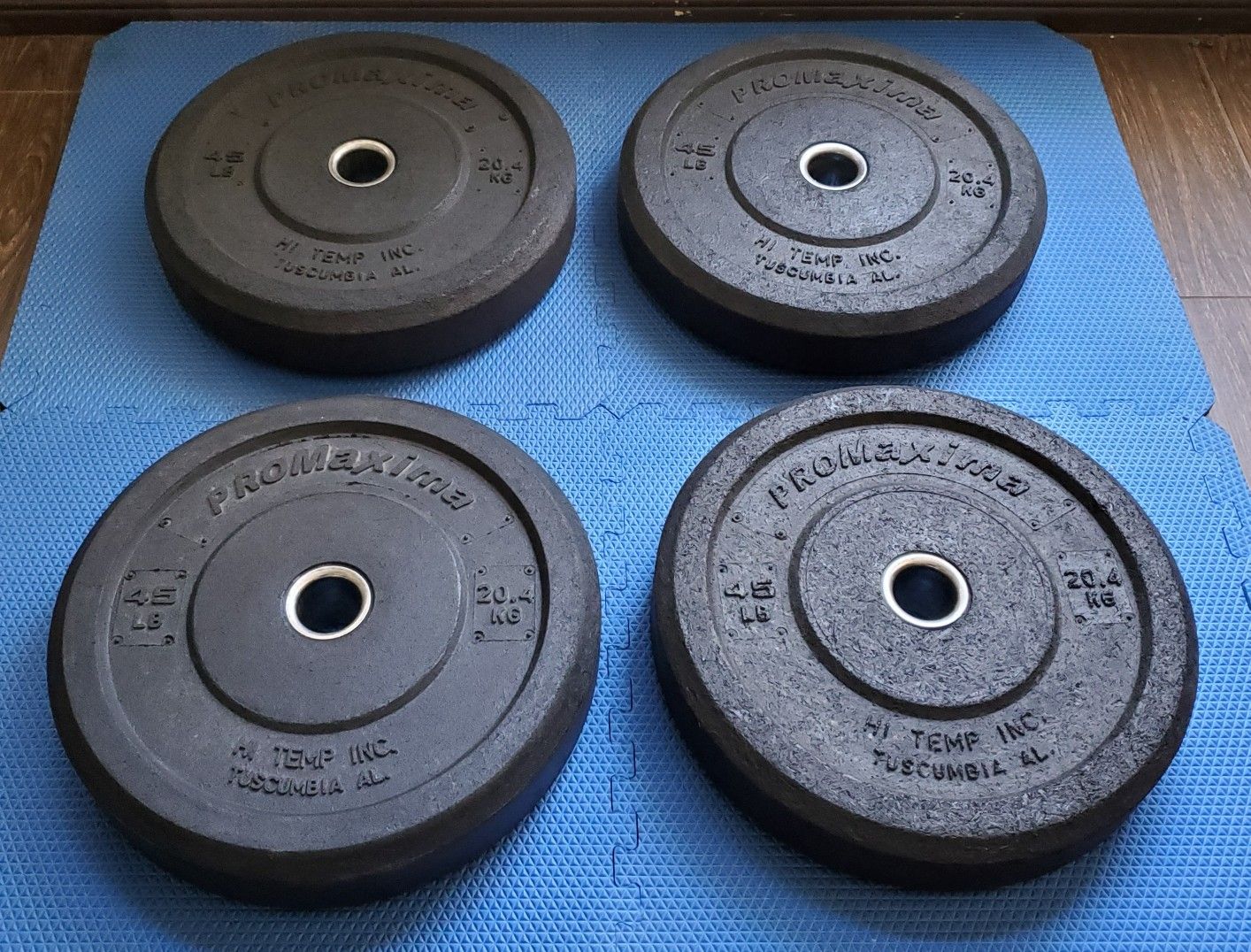 HI-TEMP BUMPER PLATES