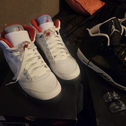 Jordans Retro 5's And 6's 