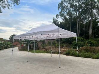 Commercial Pop Up Canopy Tent 10x20ft – Heavy Duty Outdoor Shelter, Waterproof & UV Protected Oxford, Easy Setup, Carrying Bag, Ideal for Camping, Par