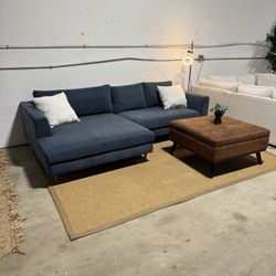 Asher 3-Seat chaise sectional (retail $2795)