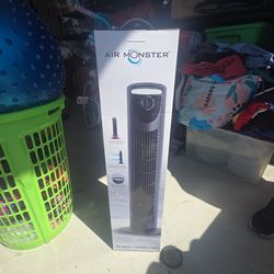3 Air Monster 30inch Tower Fans
