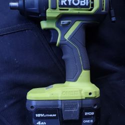 Ryobi Impact Driver With Battery