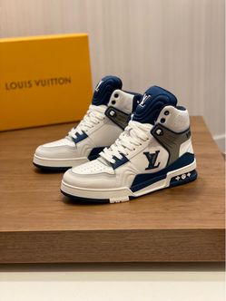 Louis Vuitton LV Trainer High-Top Sneakers