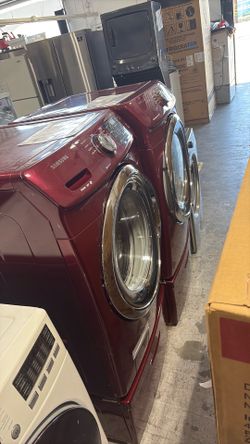 Samsung gas dryer and washer set Frontload