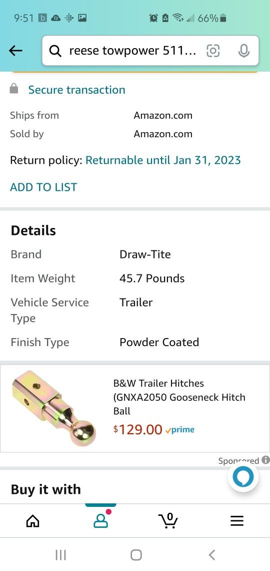 Towing Hitch For Car
