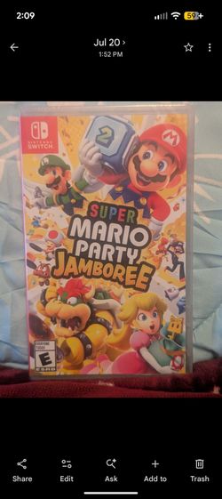 Super Mario party jamboree sealed