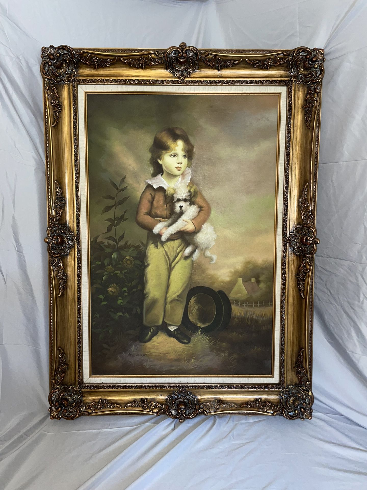 Master Simpson By Arthur Devis Oil Painting (reproduction By Richardson)