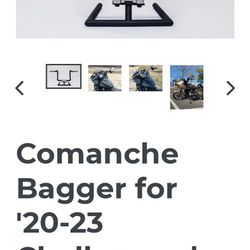 Comanche Bagger for '20-23 Challenger | Indian Handlebars

