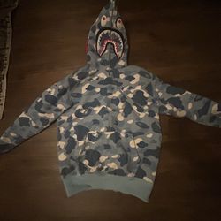 Honeycomb Camo bape Full Zip Hoodie