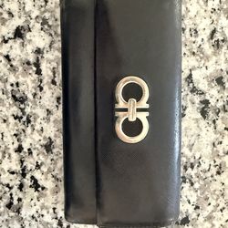 Salvatore Ferragamo Black Wallet