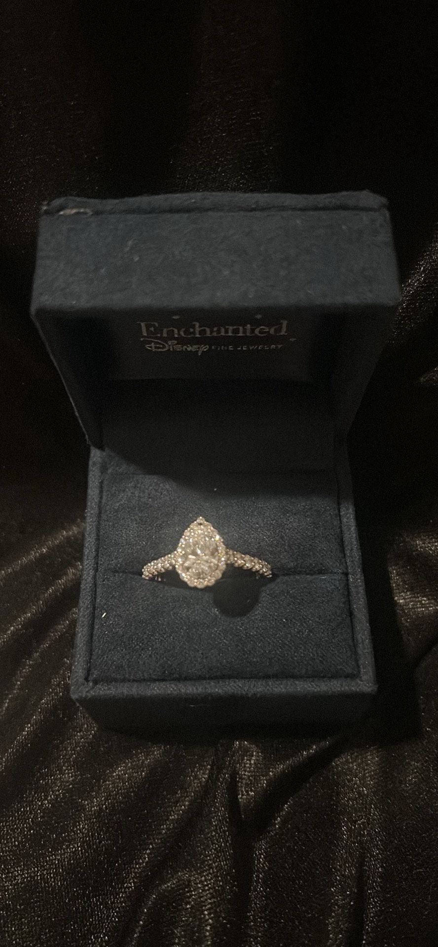 Pear Engagement Ring Size 8