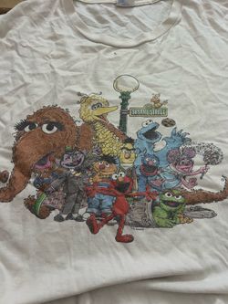 SESAME STREET XL Adult Men's Graphic Tee