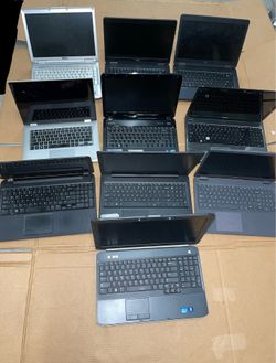 DELL Laptops 🟡Parts or repair🟡 (LOT of 10)