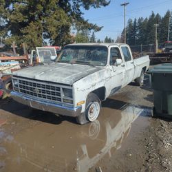 1991 Chevy 3500 4 Door Truck 