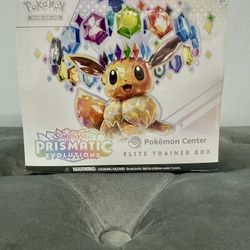 Pokemon Prismatic Evolutions Pokemon Center Elite Trainer Box *BRAND NEW*