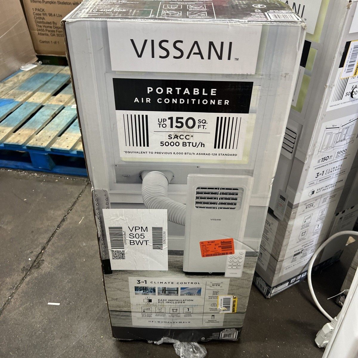 Vissani 5000 BTU Portable AC