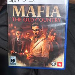 Mafia Old Country Ps5