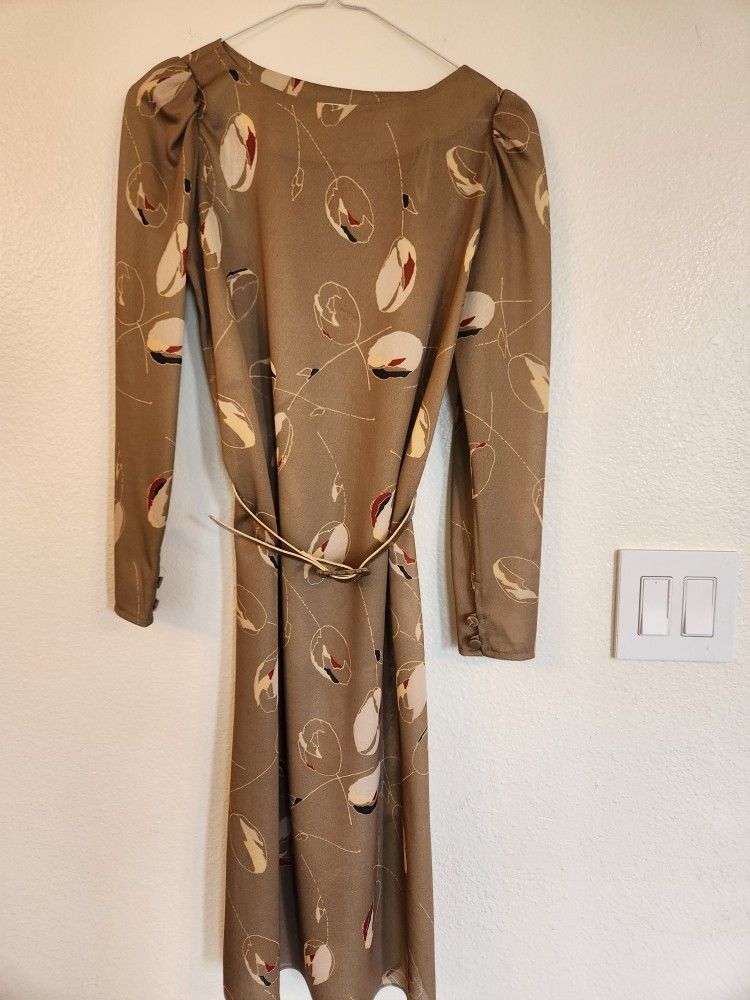 Vintage Sheath Dress and Belt