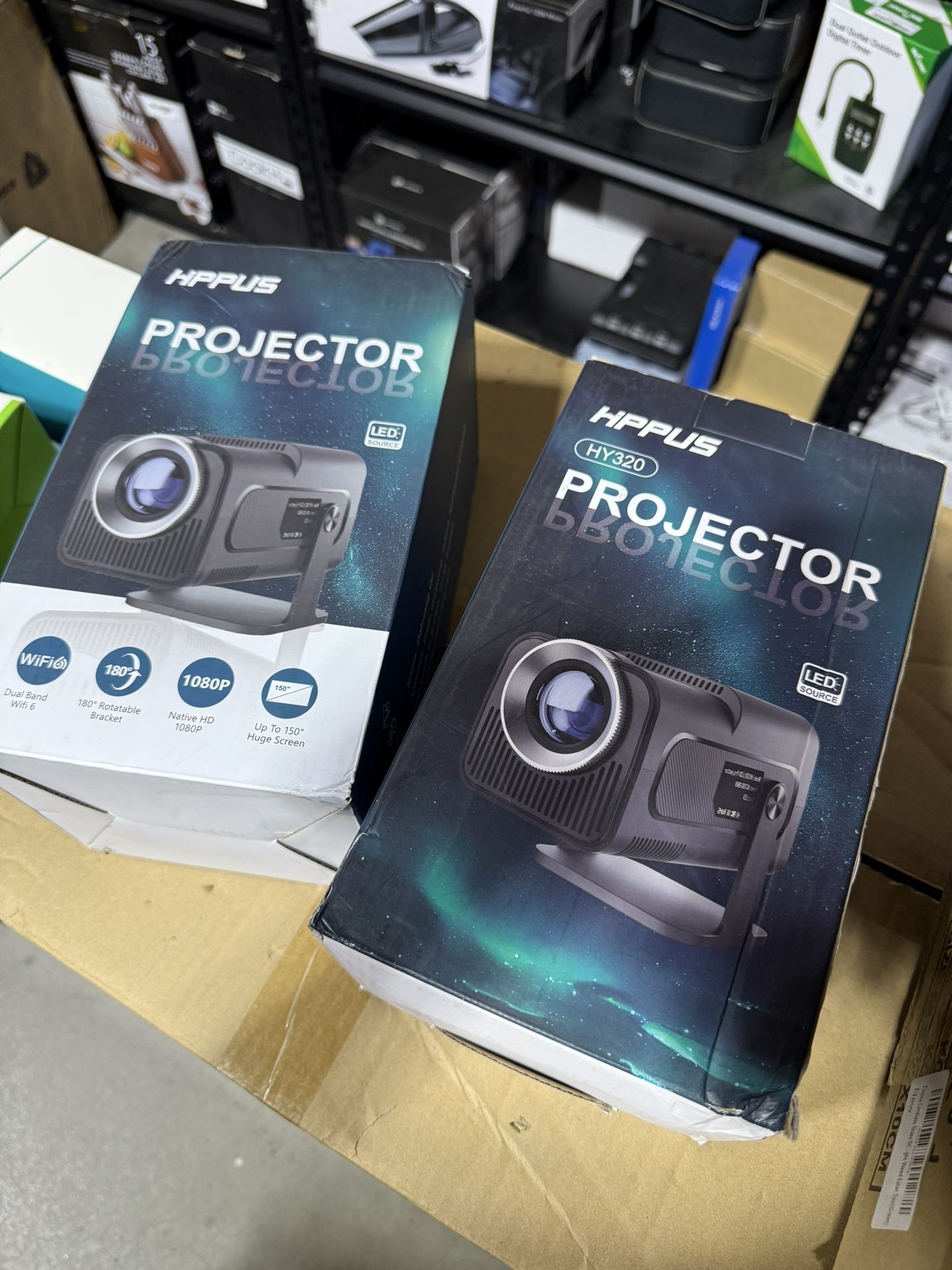 Projector 4K WiFi HD Android Home Theater 1080P Projector