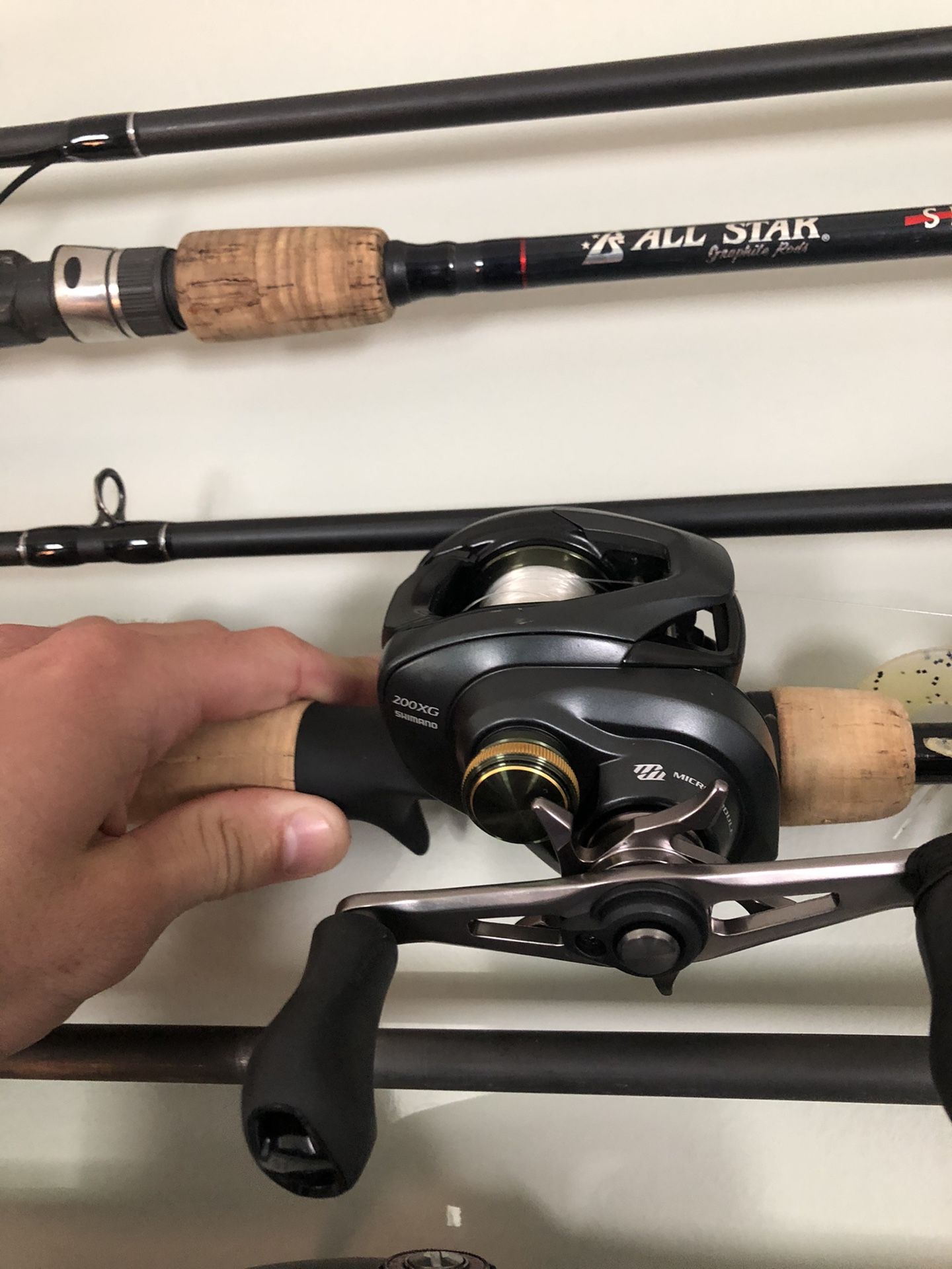 Shimano rod reel combo