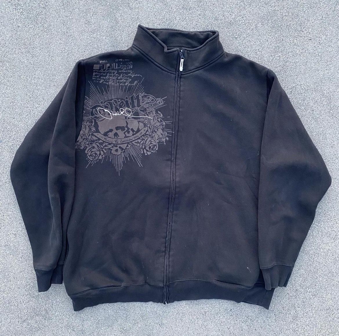 y2k rare oneill skull jacket