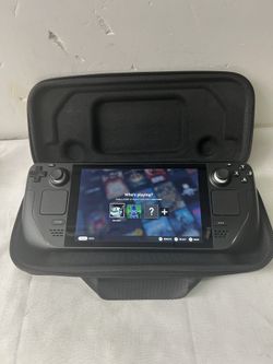 Valve Steam Deck, 1010 Handheld Gaming Console Black With Case 64GB ## 4664