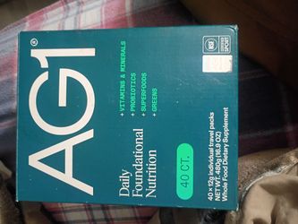 AG1 Daily Foundational Nutrition 40 Travel Packs